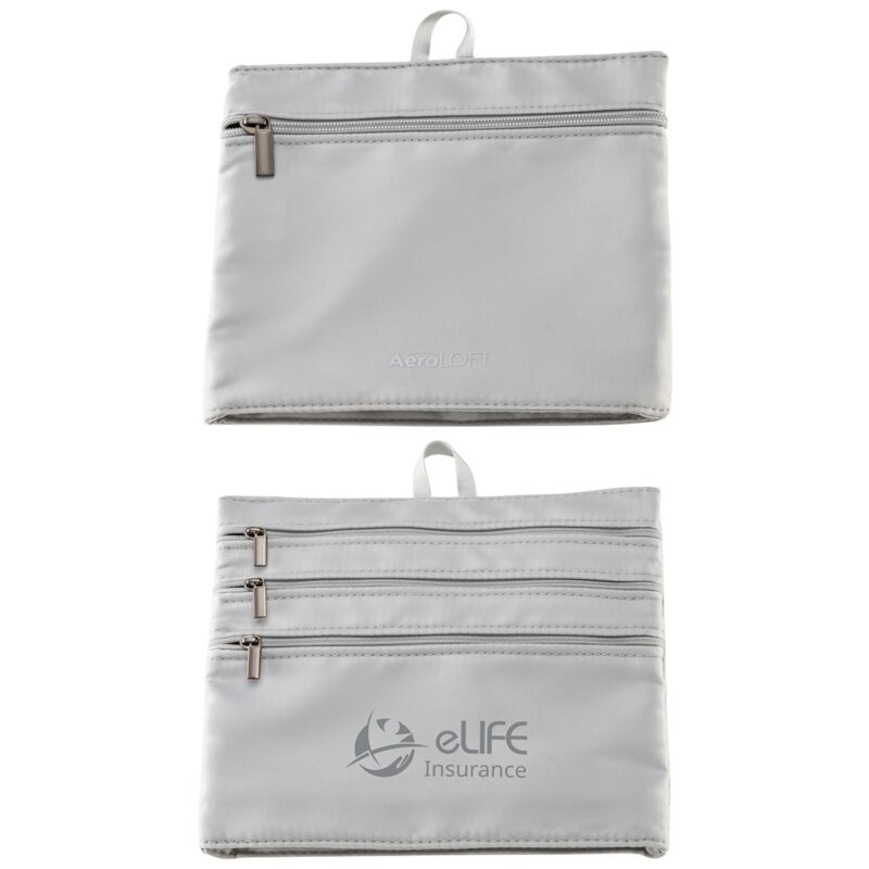 Custom AeroLOFT® 4-Pocket Zip Organizer - 6