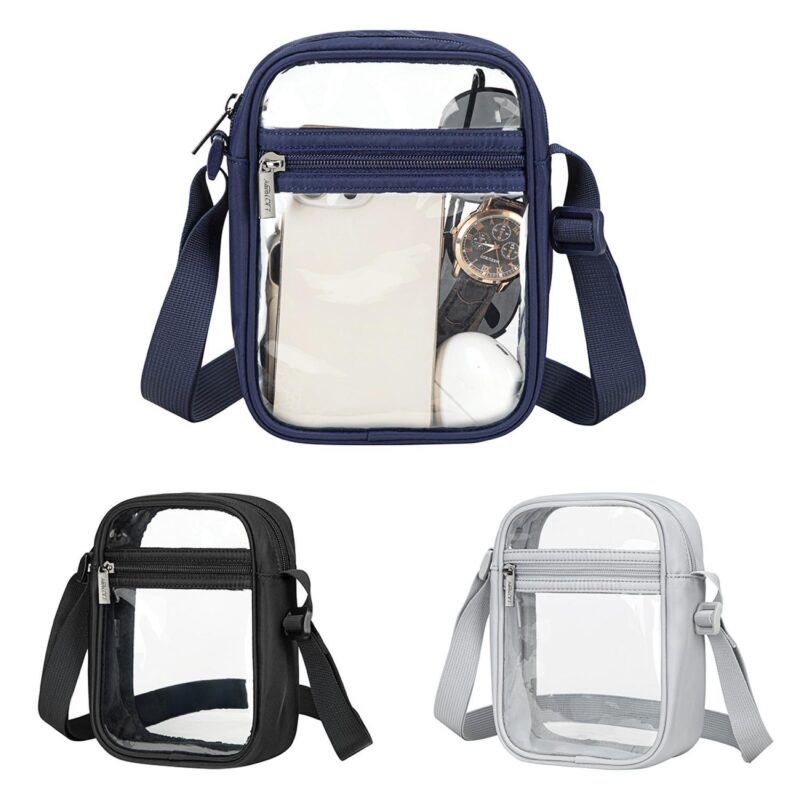 Custom AeroLOFT® Clear View Crossbody Stadium Bag - 1