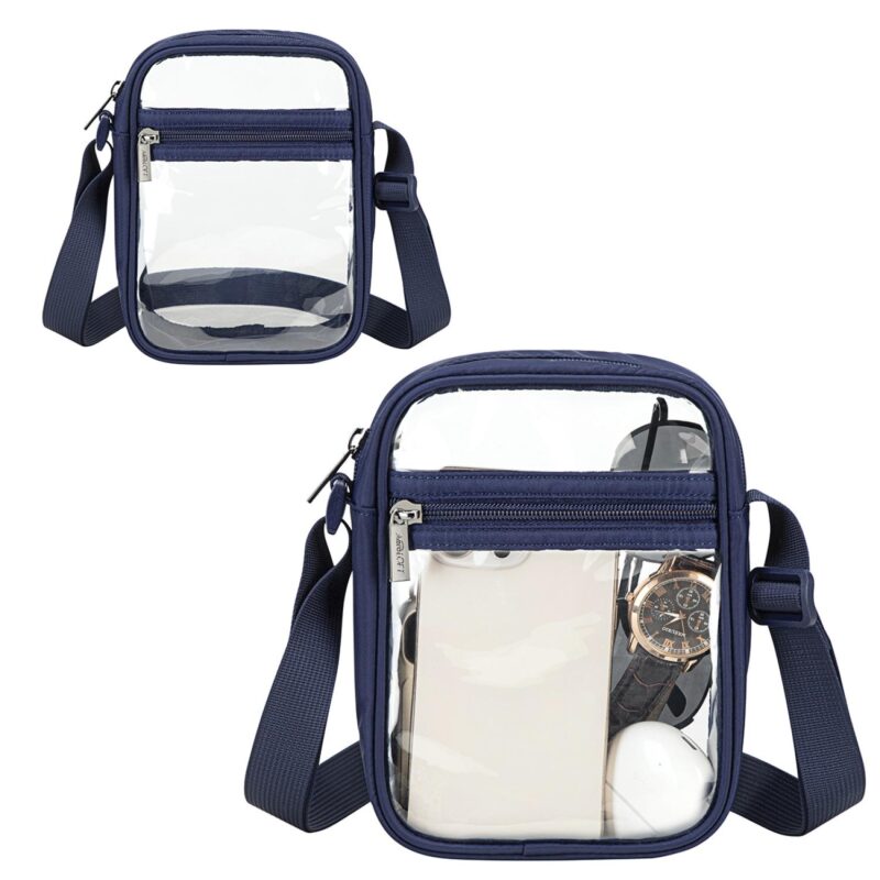 Custom AeroLOFT® Clear View Crossbody Stadium Bag - 5
